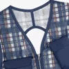 Nylon Madras Utility Vest