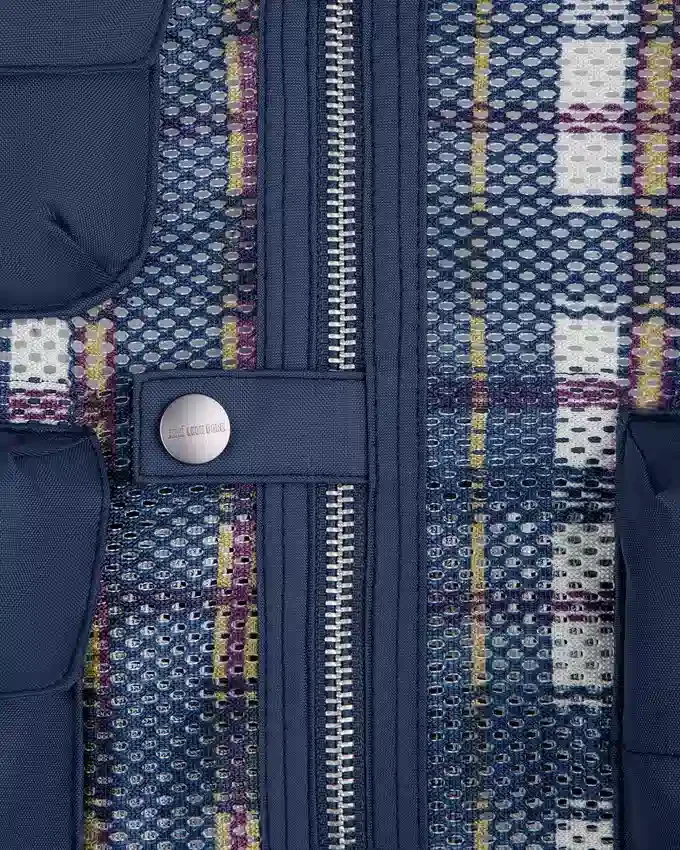 Nylon Madras Utility Vest