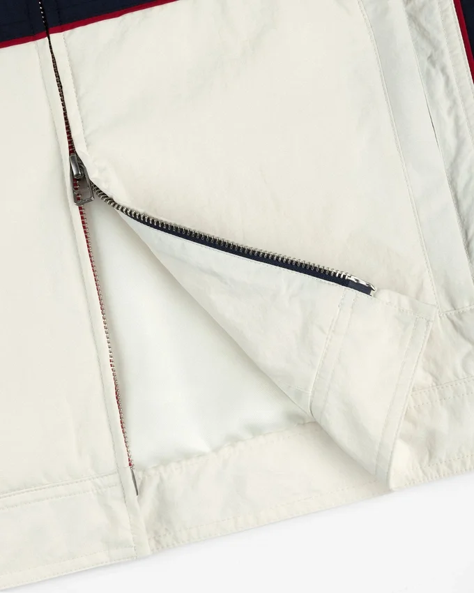 Nylon Moto Jacket