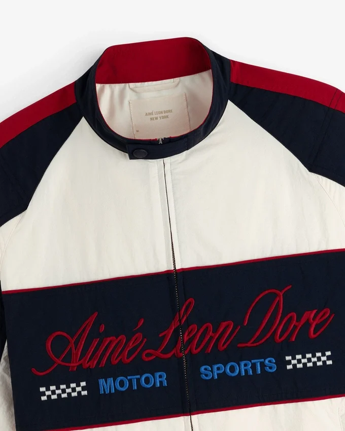 Nylon Moto Jacket