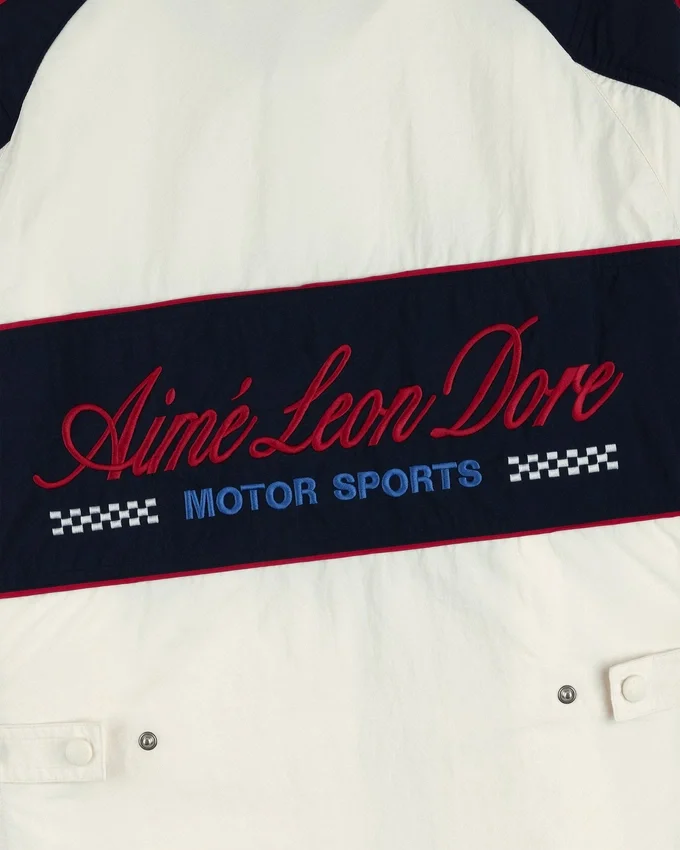 Nylon Moto Jacket