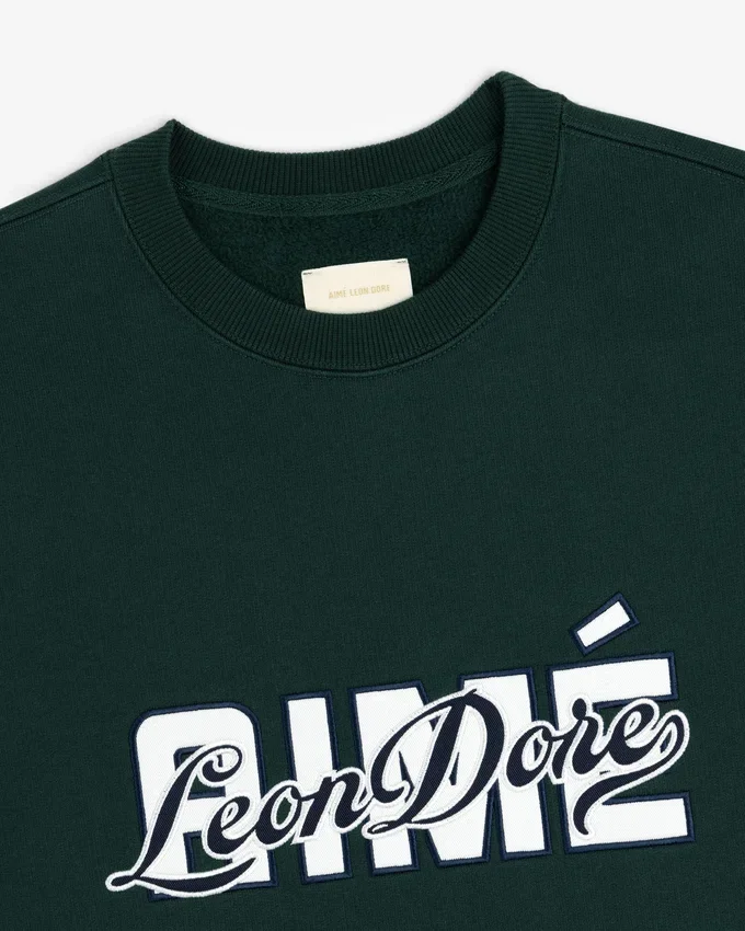 Overlay Logo Crewneck Sweatshirt