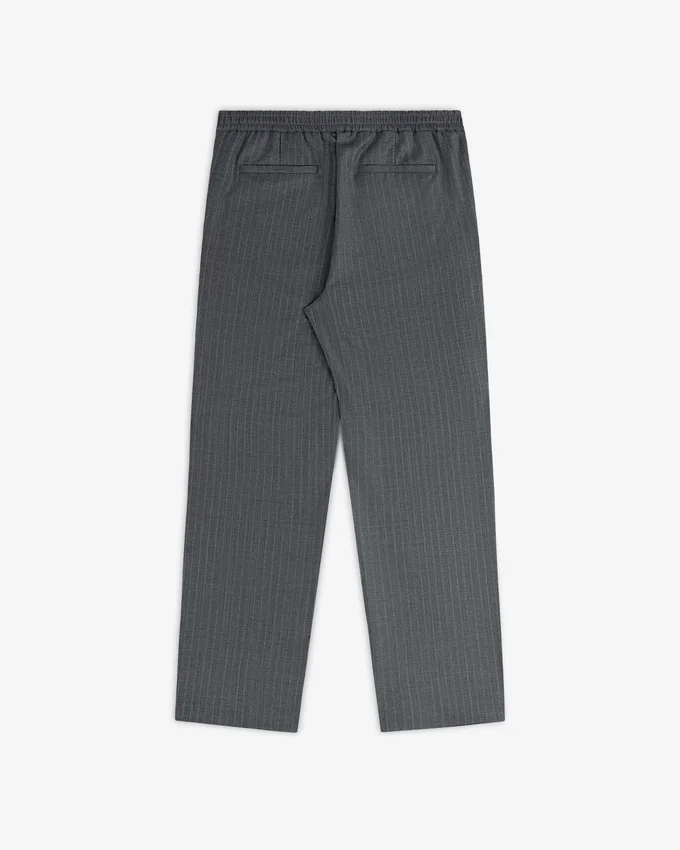 Pinstripe Elasticated Waist Trouser