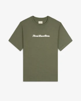 Puff Print Slub Logo Tee