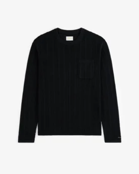 Racking Stitch Crewneck Sweater