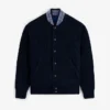 Reversible Knit Bomber Jacket