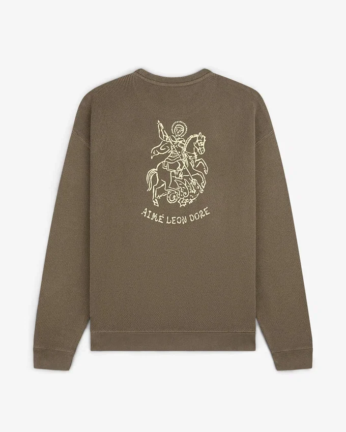 Saint George Piqué Crewneck Sweatshirt