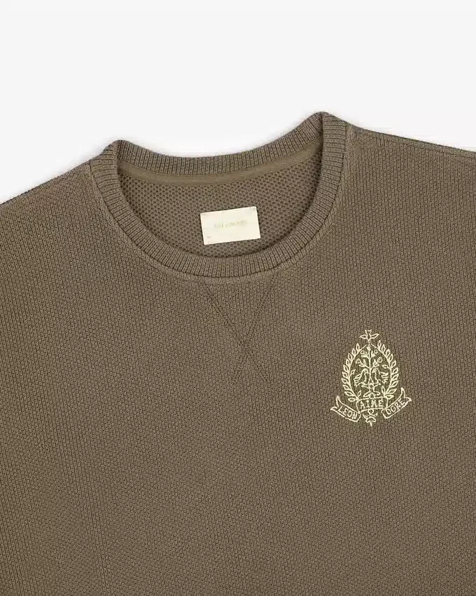Saint George Piqué Crewneck Sweatshirt