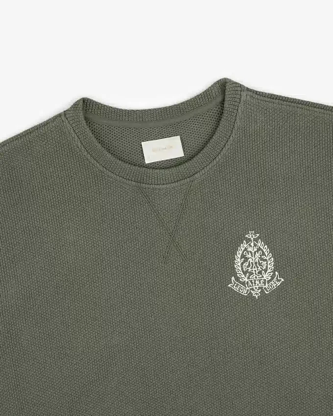 Saint George Piqué Crewneck Sweatshirt