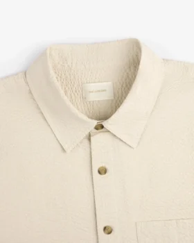 Short-Sleeve Seersucker Shirt