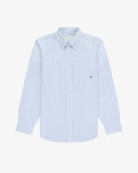 Striped Crest Oxford Shirt
