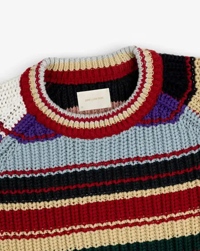 Striped Crewneck Sweater