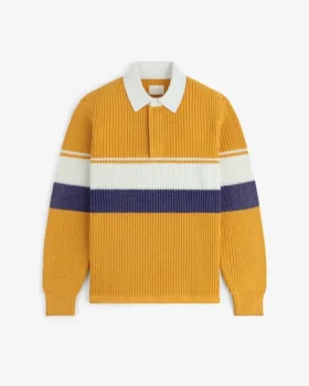 Striped Knit Rugby