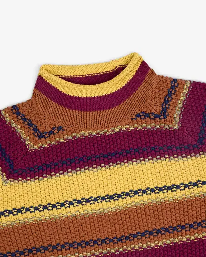 Striped Rollneck Sweater