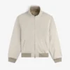 Suede Track Jacket