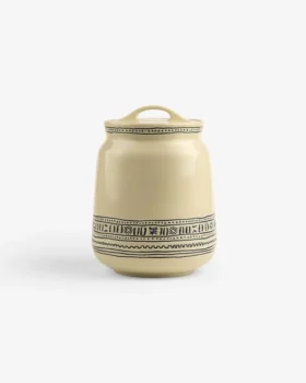 Textile Patterned Treat Jar