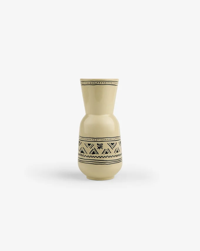 Textile Patterned Vase