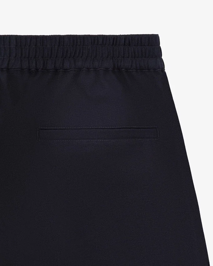 Tropical Wool Elasticated Waist Suit Trouser
