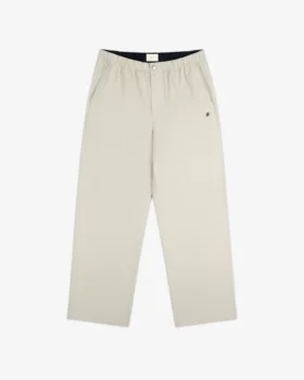 Washed Cotton Windbreaker Pant