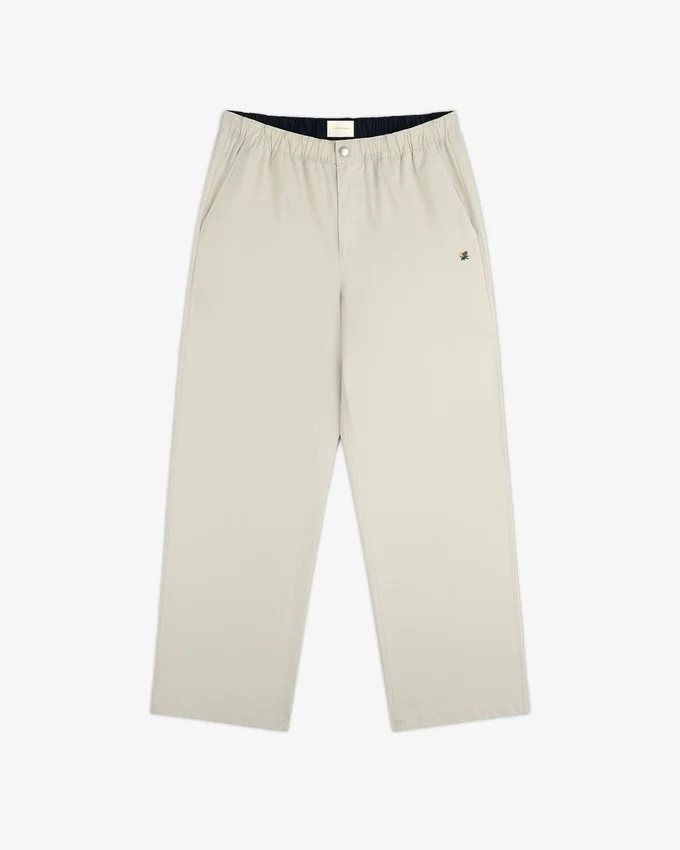 Washed Cotton Windbreaker Pant