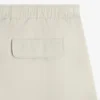 Washed Cotton Windbreaker Pant