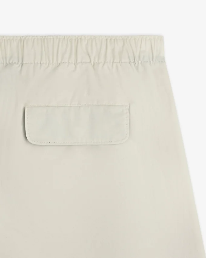 Washed Cotton Windbreaker Pant