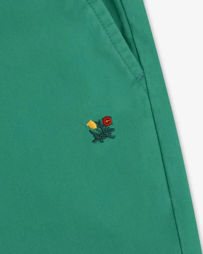 Washed Cotton Windbreaker Pant