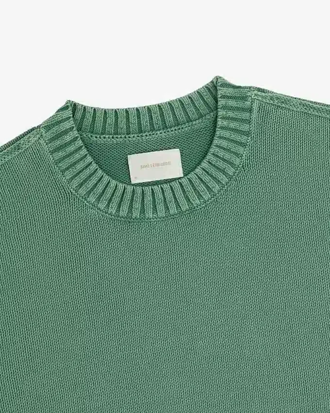 Washed Inside Out Sweater