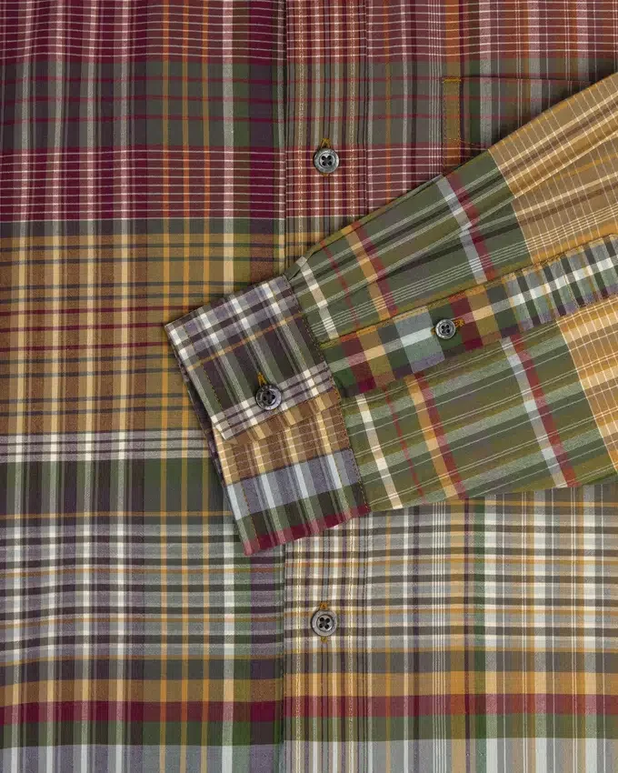 Washed Madras Shirt