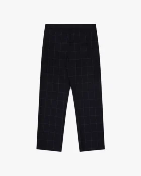Windowpane Elasticated Waist Suit Trouser