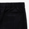 Windowpane Elasticated Waist Suit Trouser