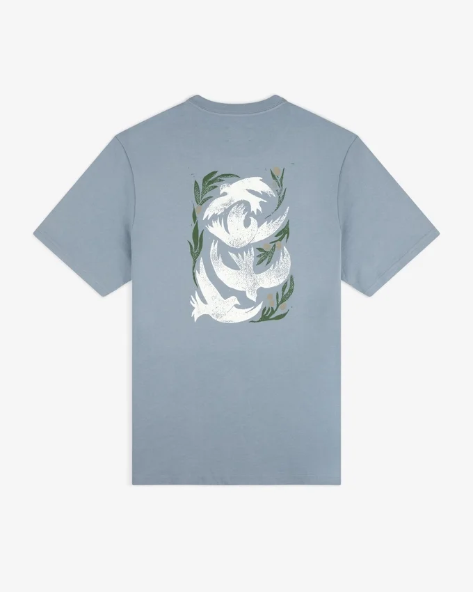 Woodblock Dove Tee