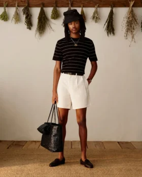 Woven Leather Shoulder Bag