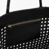 Woven Leather Tote Bag