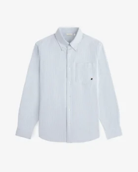 Yarn Dyed Striped Crest Shirt